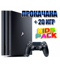 PlayStation 4 PRO 1 TB БУ + 20 ігор #764